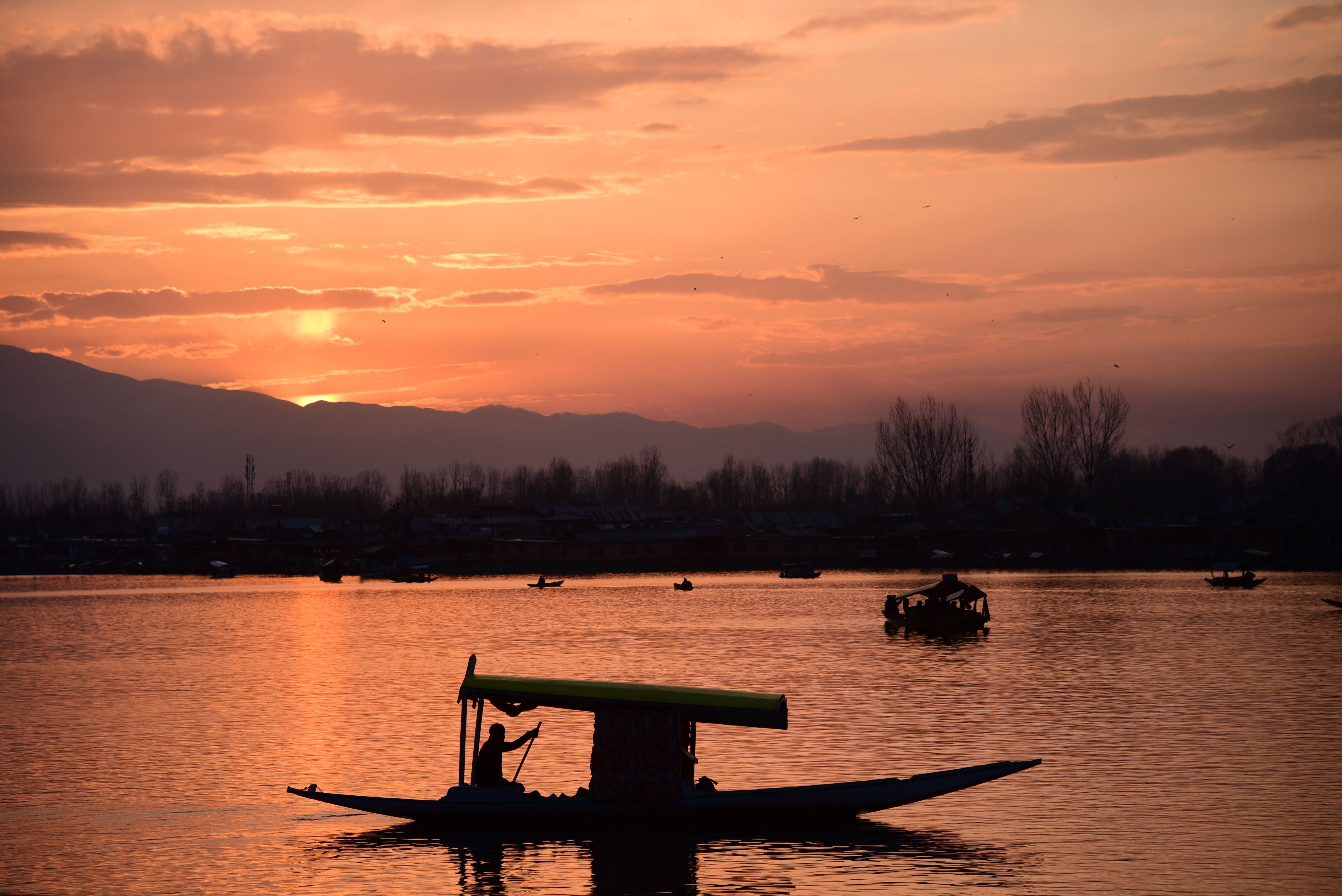 Romantic Kashmir Honeymoon Love on Dal Lake